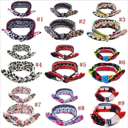 5 pair / lot , Messy Bows Headwraps Big Bow Headband HeadWrap girl Photo Prop Accessories