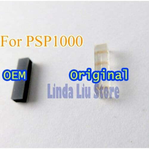 100PCS PSP1000 3D analog Joystick Original OEM Contact Conductive Rubber Pad Repair Part Games Replacement 3D rubber For PSP1000