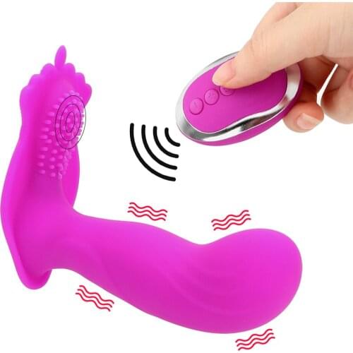 Wireless Remote Control Clitoris Stimulator Dual Motor Wearable Vibrator Sex Toy for Women Vaginal Massage 10 Speed Invisible