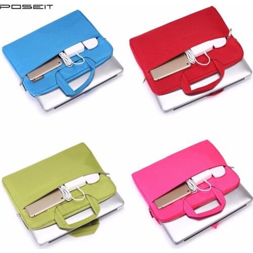 Laptop Case Notebook Tablet Carry Sleeve Bag Pouch Cover For 11 12 13 15"Macbook Air Pro Utrabook Briefcase Bag HP Dell Lenovo