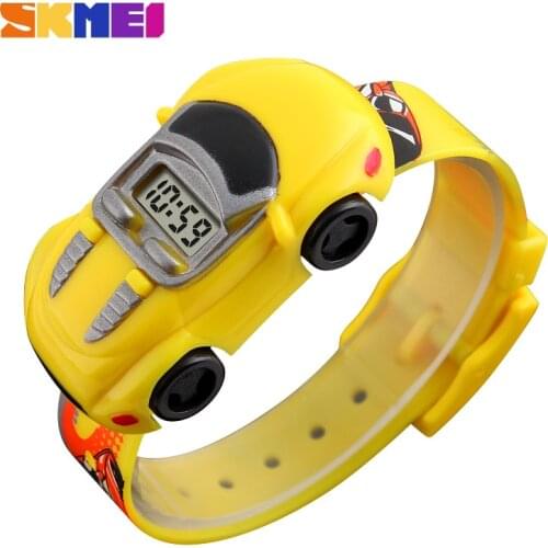 SKMEI Wristwatch Kids Watch Boys Creative Cartoon Children Watch Date Time Car Clock Colorful Suitable montre enfant garcon Girl