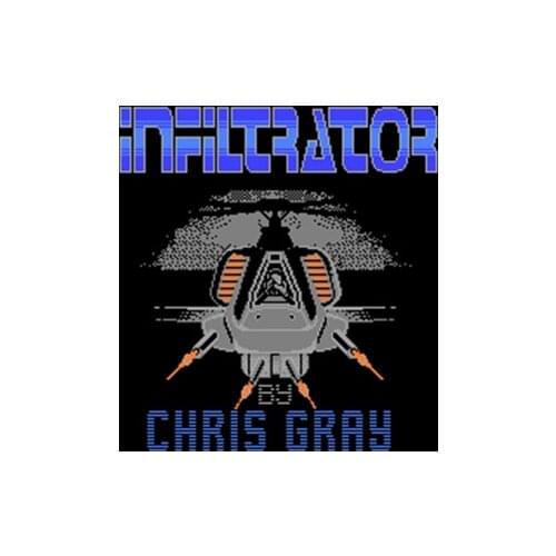 Infiltrator Region Free 60 Pin 8Bit Game Card For Subor Game Players
