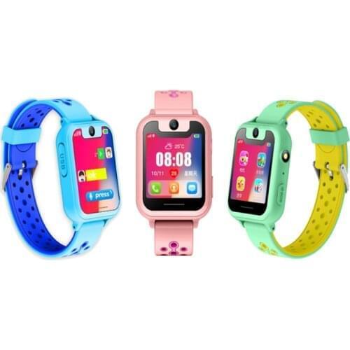 2021 Factory Direct Sales S6 1.44 inch Touch Screen Camera Children Smartwatch s6 Kids Smart Watch with GPS SOS Emergency
