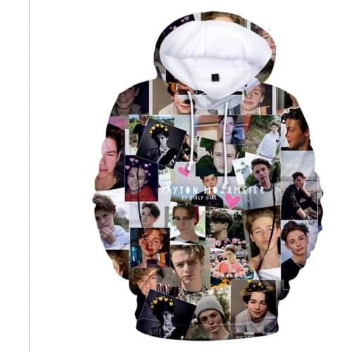 Payton Moormeier Merch Oversized Hoodie Sudadera Hombre PYTN 3D Print Pocket Hooded Sweatshirts Men/Women Graphic Cool Tops
