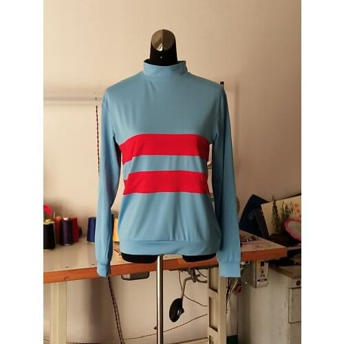 Undertale Chara The First Human The Fallen Human Game Only Hoodie Cosplay Costume