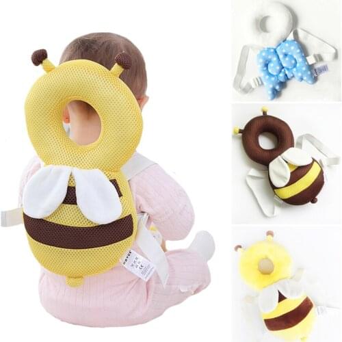Baby Head Protection Pad Toddler Headrest Pillow Neck Cute Wings Nursing Drop Resistance Cushion