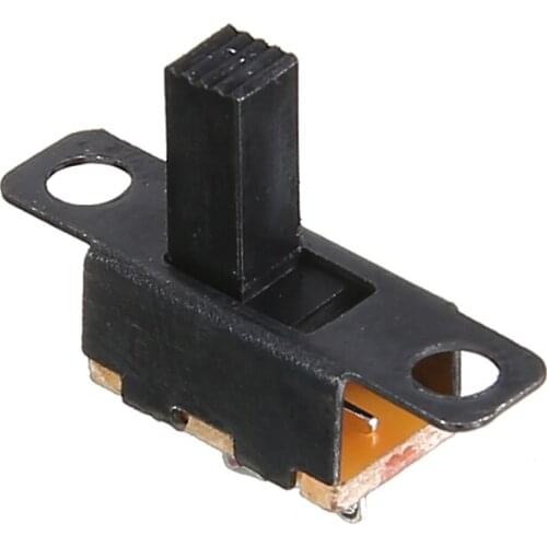 10pcs Durable Micro Black SPDT Switch ON-Off Miniature Slide Switches Electronic Component DIY Power 20*5.5*14mm Mayitr