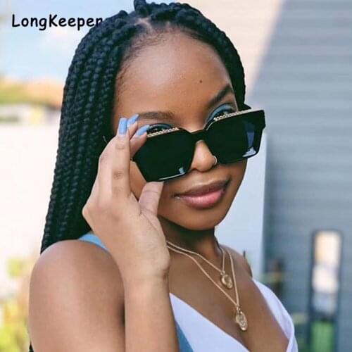 2021 Vintage Steampunk Sunglasses Men Metal Square Sunglass Ins Popular Brand Punk Glasses Shades Fashion Female Travel Sunglass