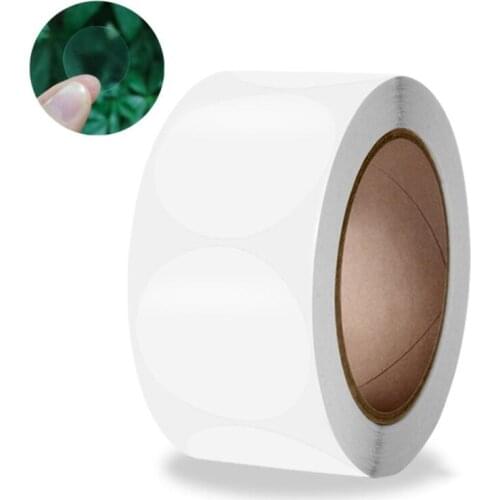 500pcs/roll 25mm 38mm Transparent Sticker Round Clear Sealed Label Gift Box Packaging Stickers