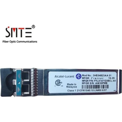 Alcatel-Lucent 3HE04823AA 10GE-LR-LC SFP+ Fiber LC Optical Module Transceiver