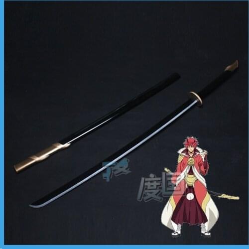 Anime Tensei Shitara Slime Datta Ken benimaru Cosplay Prop Weapon Samurai Sword Prop Ninja Knife Katana