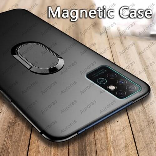 Auroras For Infinix Note 8i Case Ultra Thin Back Matte With Magnetic Attraction Ring Cover For Infinix Note8 Soft Case