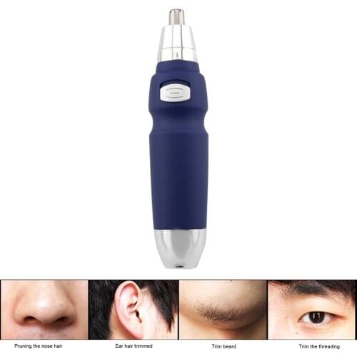 Electric Ear Nose Hair Trimmer Shaver Clipper Cleaner Shaving Scraping Eyebrow Shaping Safe Face Care Tool