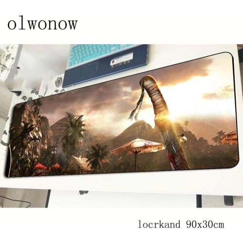 Far cry mousepad 900x300x2mm thick gaming mouse pad gamer mat locked edge game computer desk padmouse keyboard large play mats