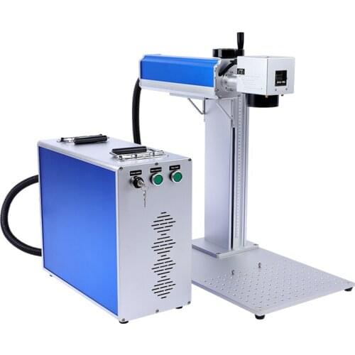 China 20w 30w 50w 3d mini small portable fiber laser marking machine laser marker plastic metal jewelry pen