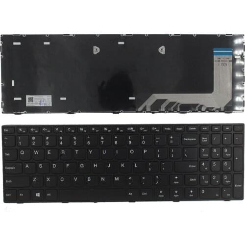 New US keyboard for lenovo ideaPad 110-15ISK 110-15IKB 110-17ACL 110-17IKB 110-17ISK US laptop keyboard No backlit with frame