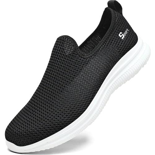 Sneakers Men 2021 Summer Mesh Breathable Lightweight Unisex Outdoor Walking Shoes Mens Loafers Running Sports Men Shoes