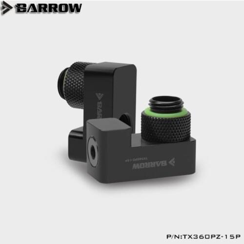 Barrow G1/4 360 degree rotation offset adapter POM portable edition 15MM TX360PZ-15P pc watercooling water cooling