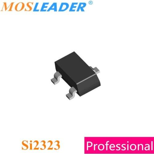 Mosleader Si2323 SOT23 3000PCS Si2323CDS Si2323CDS-T1-GE3 P-Channel 3A 6A 20V Made in China High quality