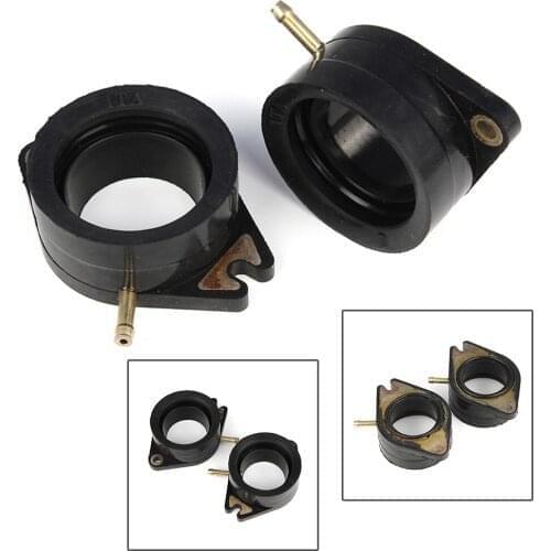 For 1988-1997 Yamaha XV750 Virago 750 New K&L Carb Carburetor Intake Boot Set 0119-026 Motorcyle Accessories Parts