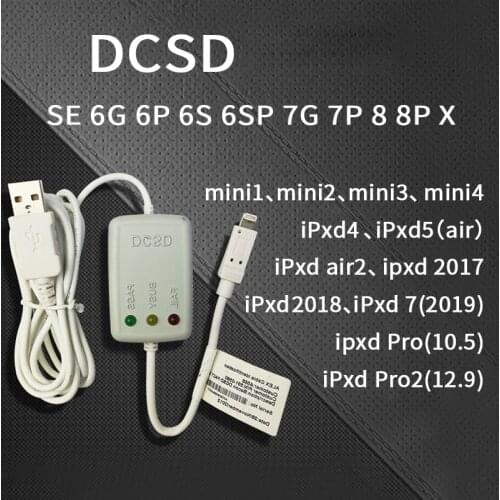 WL DCSD Engineering Cable for iPhone iPad Purple Screen Line Read Write Hard Disk Data Unlock WIFI