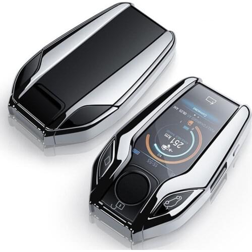 TPU Car Fully Key Case LED Display Key Cover Case for BMW 5 7 series G11 G12 G30 G31 G32 i8 I12 I15 G01 X3 G02 X4 G05 X5 G07 X7