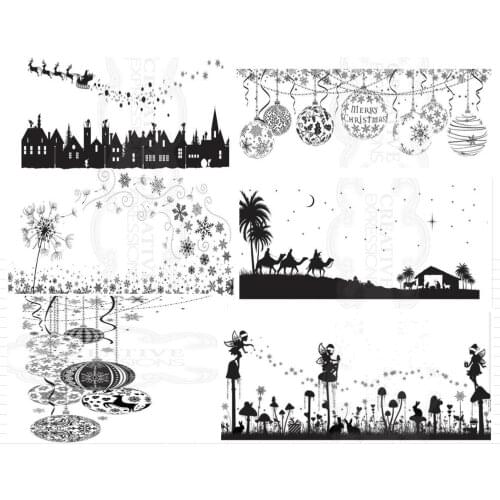 Background Transparent Clear Silicone Stamp/Seal for DIY scrapbooking/photo album Decorative clear stamp A7207