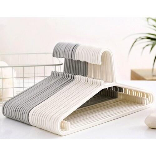 10pcs Kids Clothes Hanger Racks Portable Plastic Display Hangers Windproof Children Coats Hanger Baby Clothing Organizer