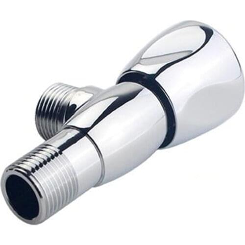 4 Points Full Copper Thickened Copper Handle Ball Core Large Flow Angle Valve Full Open Faucet Water Heater Triangle Valve