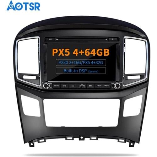 AOTSR Android 9.0 / 10.0 DSP Radio For Hyundai H1 Grand 2016 2017 2018 Car GPS Navigation 2 Din Bluetooth Player Head Unit