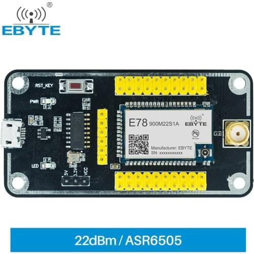 ASR6505 LoRa RF Module SOC Test Board Kit USB To TTL Board for E78-900M22S1A Wireless Module EBYTE