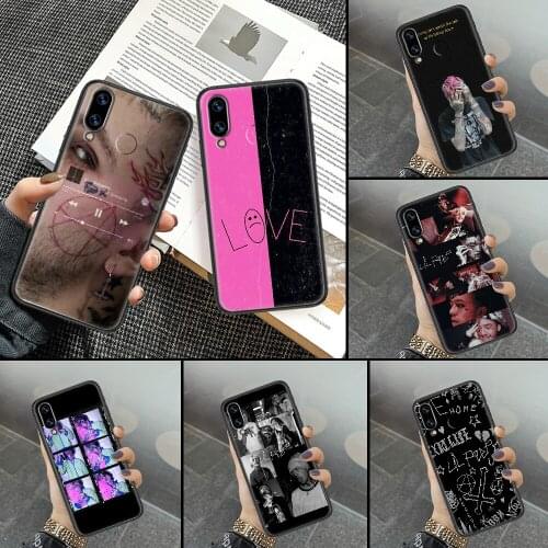Rapper lil Peep Phone case For Huawei Honor 6 7 8 9 10 10i 20 A C X Lite Pro Play black art coque fashion hoesjes silicone