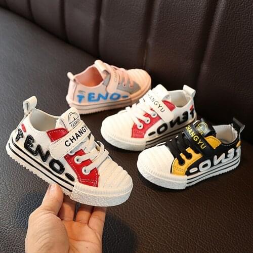 Child kids boys sports Sneakers For girls sports shoes Spring autumn fashion soft bottom baby toddler sneakers school HE-SX2