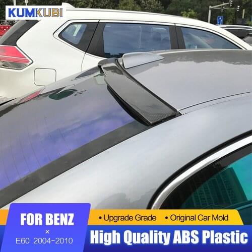 For BMW M5 E60 Black Roof Spoiler Exterior ABS Rear Roof Spoiler Wing Trunk Lip For BMW E60 M5 520 525 528 535 Spoiler 2004-2010