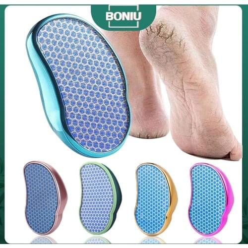 Foot File Hard Dead Skin Callus Remover Nano Glass Pedicure Tools Professional Grinding Feet Skin Care pedicura