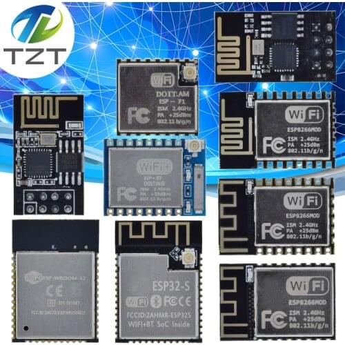 ESP8266 ESP-01 ESP-01S ESP-07 ESP-12E ESP-12F ESP-32 ESP-32S Serial WIFI Wireless Module Wireless Transceiver 2.4G For Arduino