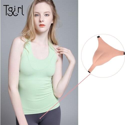 Silicone artificial fake vagina Crossdresser Sexy Fake Pussy Transgender Underwear T - shaped drag pants