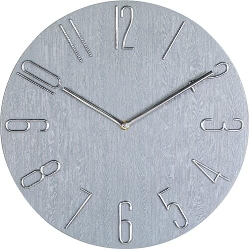 Hot 12 Inch Minimalist Wall Clock Modern Design Simple Hanging Clocks Bedroom Living Room Decoration