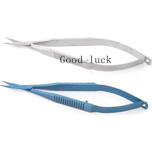 Microscopic Instruments 12.5 cm Micro Scissors Inner Barrier Cut Quality Titanium Alloy Scissors Hand Surgery Membranous Envelo