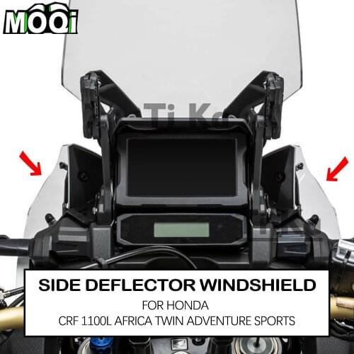 Windshield Windscreen Plate Side Panels Front Wind Deflector For HONDA CRF 1100L Africa Twin Adventure Sports 2020