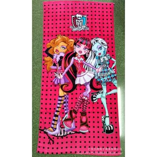 75*150cm Cartoon monster inc high Towels baby bath towel Children Beach Bath Towel Cartoon Princess Girls Bikini Covers