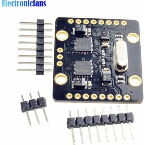 TDC-GP22 2-Channel Time-to-Digital Ultrasonic-Flow Converters Board Time-of-Flight Laser Range Finder Sensor Module U TDC-GP21