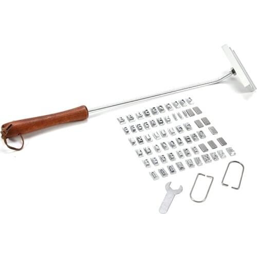 HOT BBQ Branding Iron 55Letters DIY Barbecue Letter Printed BBQ Steak Tool Meat Grill Forks Barbecue Tool Accessories Stuff