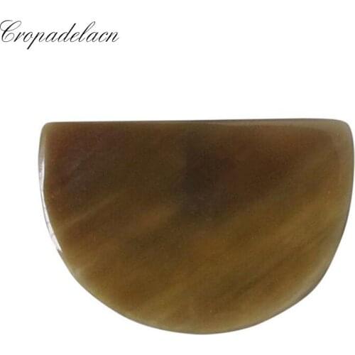 10pcs Natural yak horn SPA Scraping Plate Body Massager Chinese Traditional Acupuncture Massage Gua Sha Board Scrape Therapy