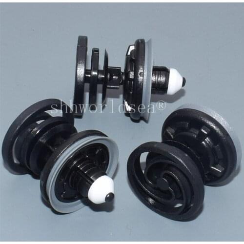 Free Shipping 100PCS With the door of the sealing layer decorative Retainer For VW For Audi Auto Plastic Clips Car Fasteners