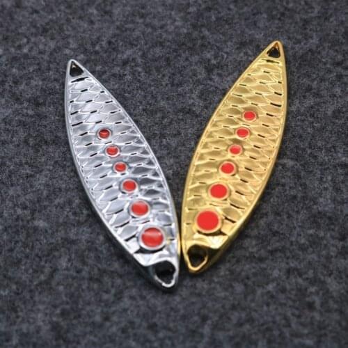 20Pc Metal Spinner Spoon Fishing Lures 3g 5g 7g 10g 15g 20g Gold Silver Artificial Bait Without Hook Trout Pike Bass Tackle