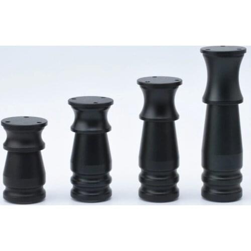 4pcs Aluminum Adjustable Furniture Legs 8/10/12/15 cm height Cabinets Tables Chairs Sofa Feet with Non-Slip Rubber Base