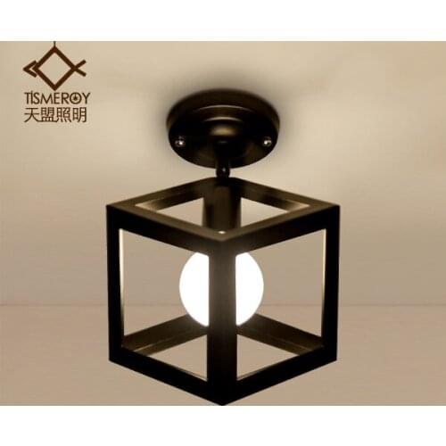 American single head ceiling LED European Korean corridor entrance balcony room hall aisle lights lamps