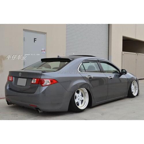 Car Styling For Honda Spirior Spoiler 2009-2013 ABS Plastic Material Rear Roof Spoiler Sun Visor Spoiler Wing