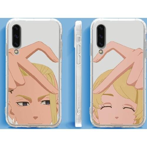 Anime Tokyo Revengers Phone Case For Samsung Galaxy A 3 5 7 8 10 20 21 30 40 50 51 70 71 E S 2016 2018 4G transparent art back